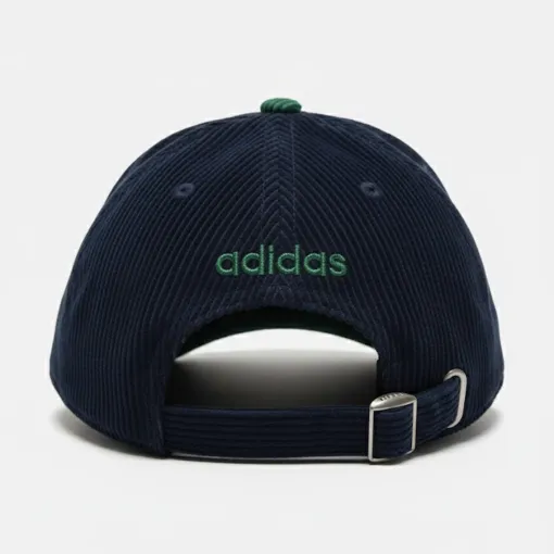 Adidas Corduroy Two-Tone Cap –Navy & Green